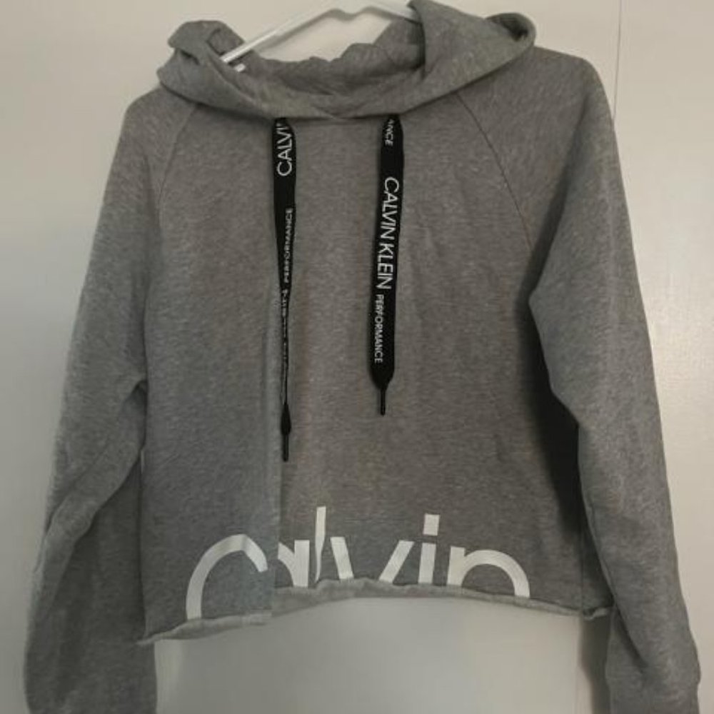 Calvin Klein crop hoodie